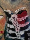 Faris Art-Truth Teller Father -11x14  Neo Expressionism Original Artwork Canvas — photo 8