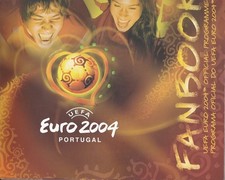 Uefa Euro 2004 Official Tournament programme and guide.