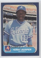 1986 Fleer Terry Harper #516 0c4