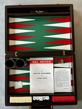 Valigetta - Tavola Da Backgammon Della Prestigiosa Fabbrica italiana Dal Negro