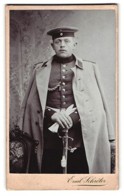 Fotografie Emil Schröter, Freienwalde, Gesundbrunnenstr. 34a, Soldat der Feldar 