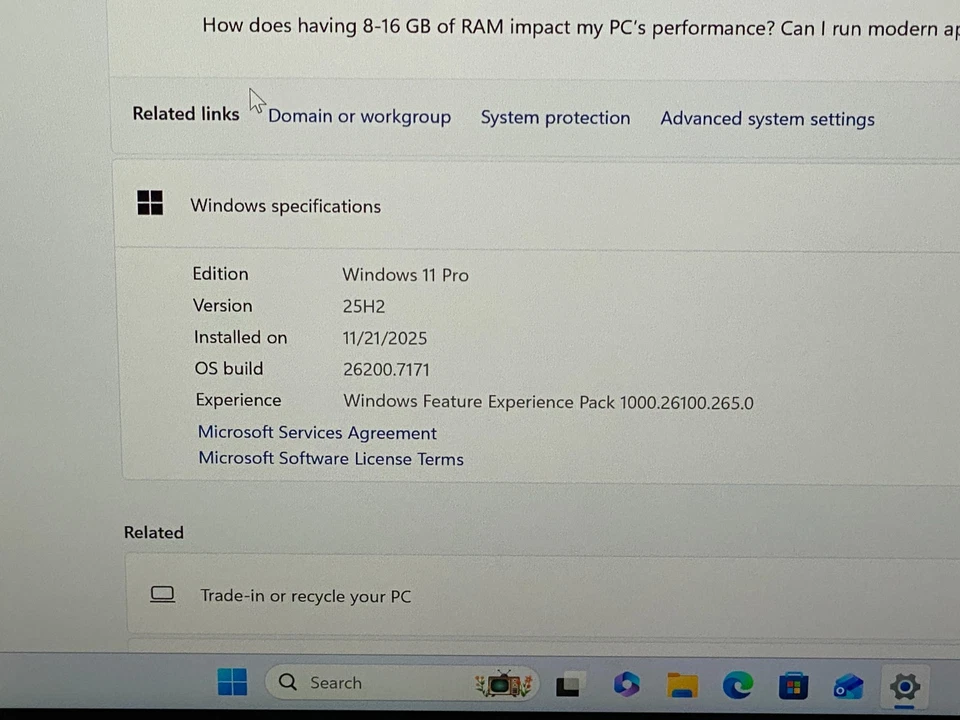 BATERÍA SURFACE BOOK 2 TOUCH 15" i7-8650U 16GB RAM 512GB SSD NVIDIA GTX 1060 89% Foto 3 de 4