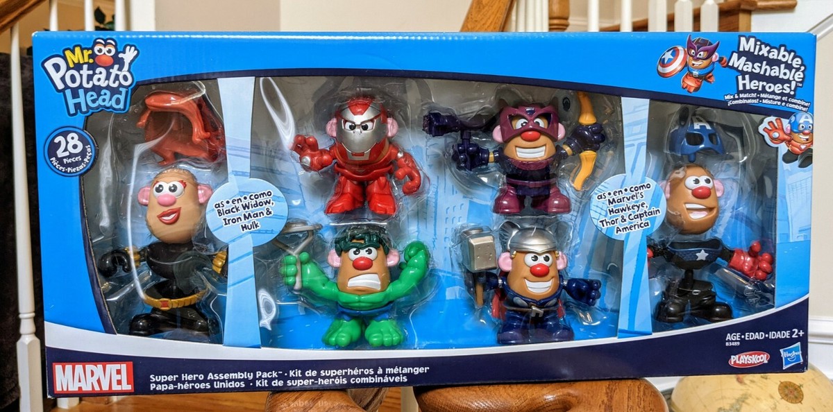 NEW Mr. Potato Head MARVEL Mixable Mashable Heroes AVENGERS