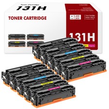 10 Pack CRG131 Toner BCMY Set For Canon 131 imageCLASS MF8280CW MF624CW MF628CW