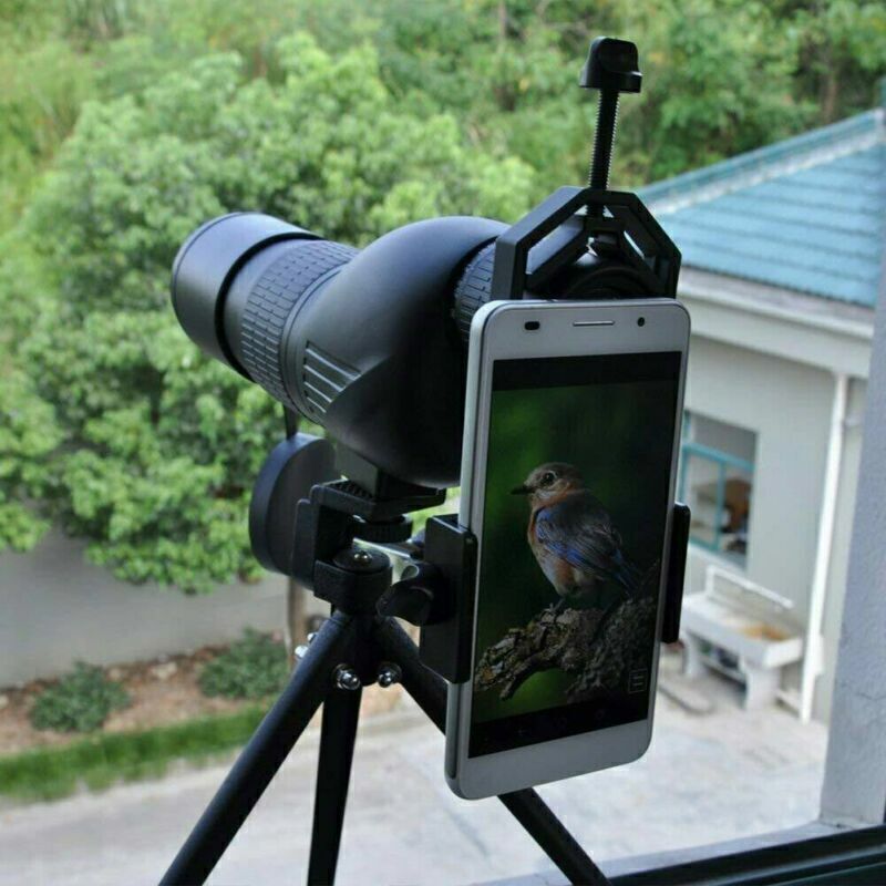 Universal Cell Phone Adapter Mount, 5cm-9cm Smartphone Clamp Mount Universal For Binocular Monocular Spotting Scope Astronomical
