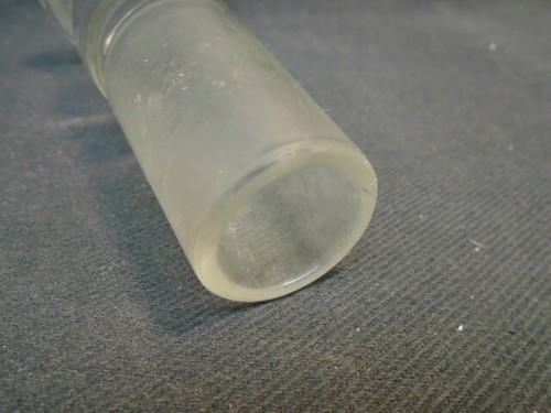 Lab Glass 35/25 Outer Socket to 29/42 Inner Enlarging Connecting Adapter 4-1/4”H - Picture 3 of 3