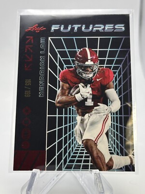KENDRICK LAW 2024 LEAF FUTURES MULTI SPORT RED PARALLEL /199 ALABAMA