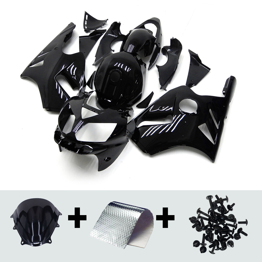 Black ABS Bodywork for Kawasaki Ninja ZX12R 2002 2003 2004 2005 2006 Fairing Kit
