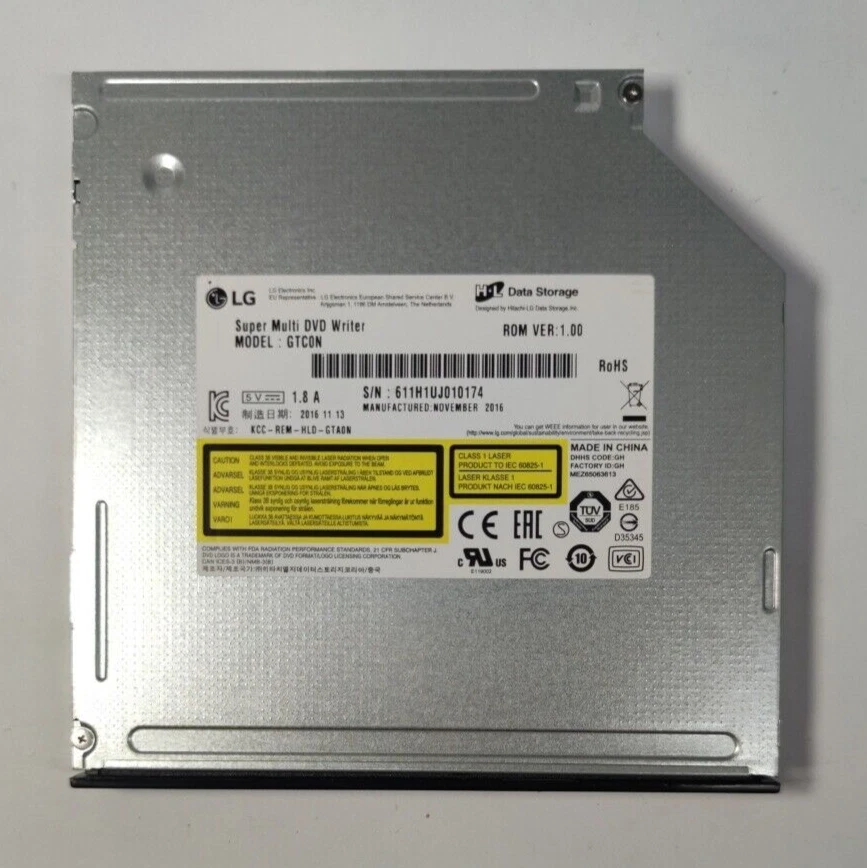 LG GTC0N Super Multi DVD Writer Brenner Laufwerk 12,5 mm