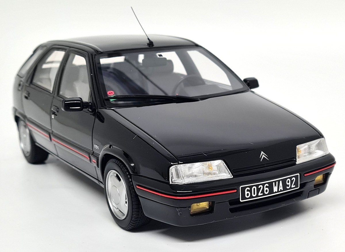 Otto 1/18 - Citroen ZX Volcane 1.9i Black 1991 Resin Scale
