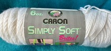 Caron SIMPLY SOFT Acrylic Yarn 6 Oz COCONUT Off White NEW 5 Available