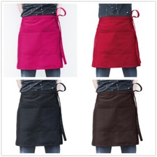 Half Waist Waterproof Men Women Bar Hotel Kitchen Home Short Aprons JM20009