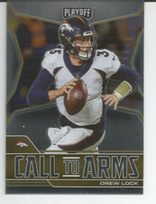 2021 Panini - Playoff Football Call to Arms CA-DLO Drew Lock
