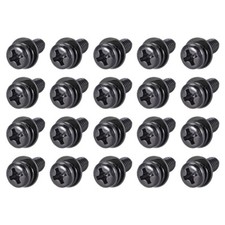 M5x8mm Vis tête cylindrique Phillips acier carbone Boulon moissonneuse-batteuse