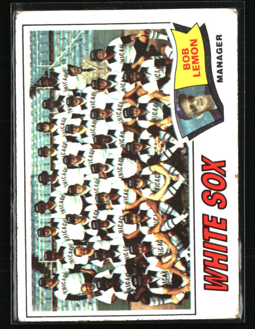 1977 Topps #418 Bob Lemon Chicago White Sox TC MGR CL Baseball Card