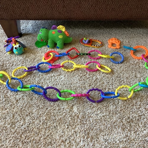Mixed Lot Baby Toys Links Rattles Etc eBay