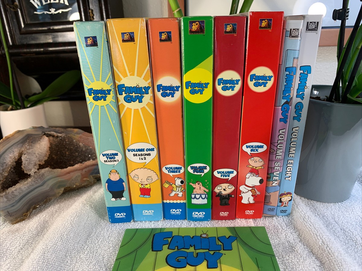 FAMILY GUY Volumes 1-8 Seasons SETS Lot +Rare Special Edition