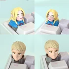Anime Delicious in Dungeon Marcille Laios Touden Keycap For  Mechanical Keyboard