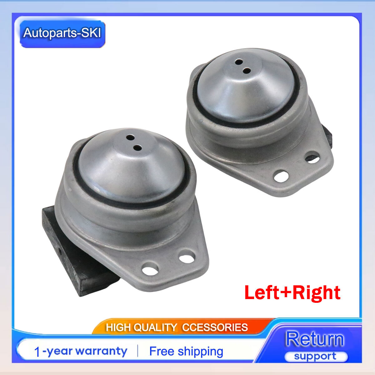 2Pcs FLEXIBLE ENGINE MOUNTING BUSH LH+RH For Ferrari 458, 812, 812 GTS, GTC4