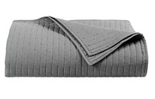 Hotel Collection Stencil, King Coverlet Quilted, Cyan