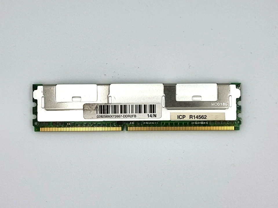 2GB RAM SERVER Hynix DDR2 DIMM 667MHZ Memory PC5300F ECC - Immagine 3 di 4