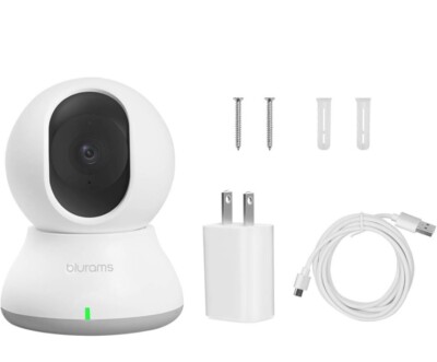 Security Camera, 2K Indoor Camera 360-degree Pet Camera for HomeSecurity