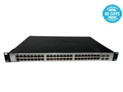 D-Link Web Smart DGS-1248T 48 Port Gigabit Managed Switch Desktop