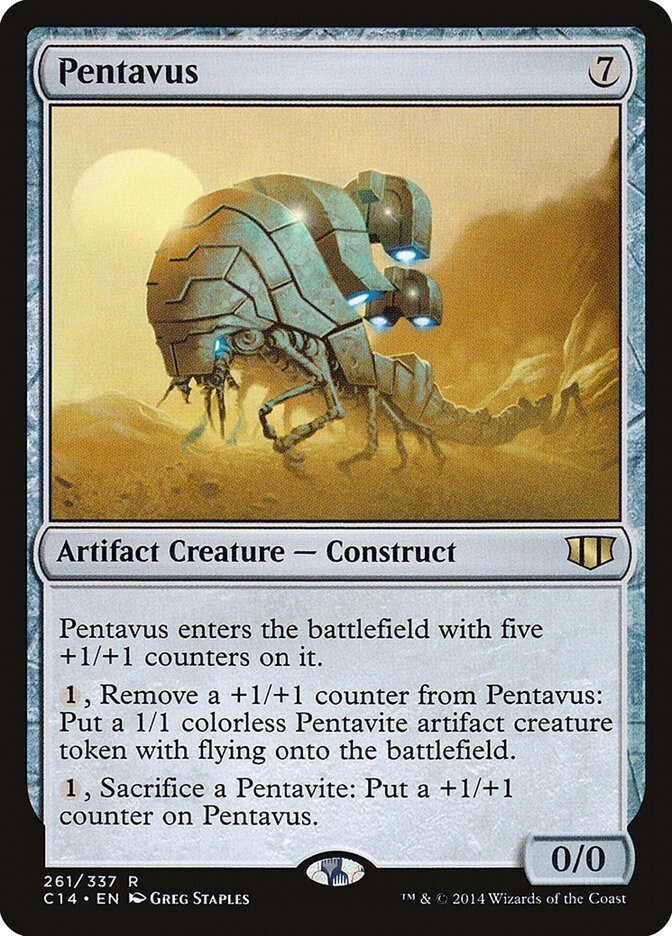 Played MTG Pentavus Commander 2014 C14 R 261