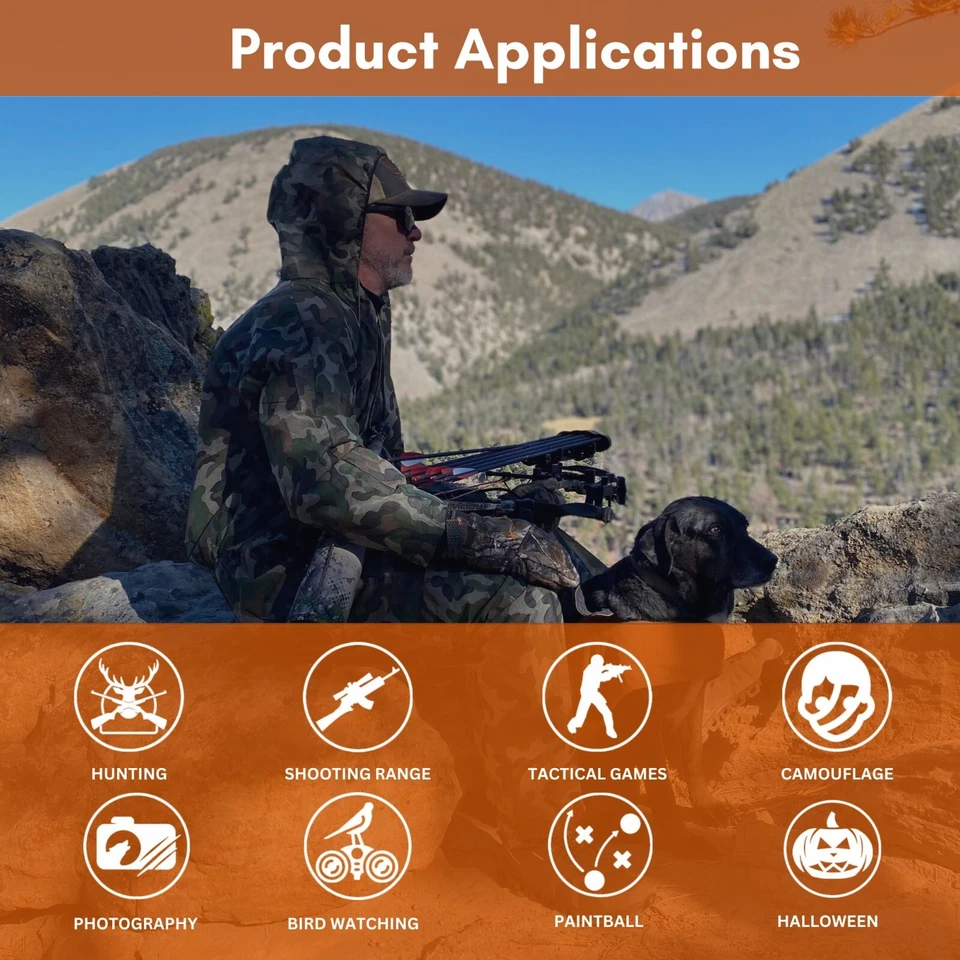 Camoskins: Disposable Camouflage Coveralls Size Extra Large - Image 2 of 4