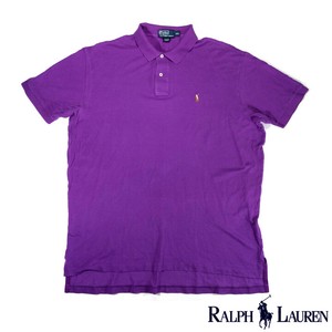 polo lila hombre