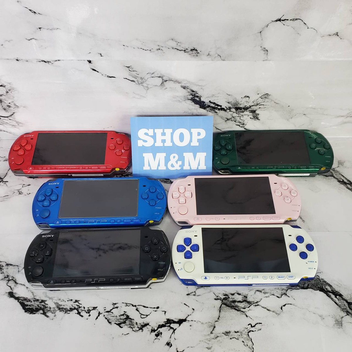 Nintendo Switch PSP3000 Sony PSP 3000 & Charger Choose Color Fully Working Region