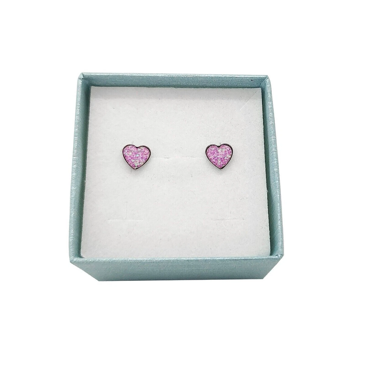 Orecchini cuore strass - Rosa Cipria | Bijoux, Collane, Bracciali, Cappelli, Arezzo