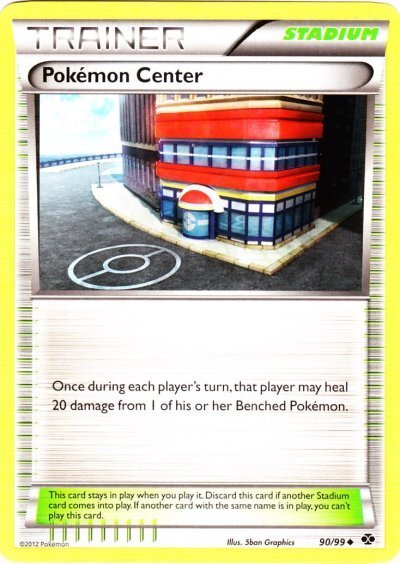 Pokemon - Pokemon Center - 90/99 - Uncommon - BW - Next Destinies - NM