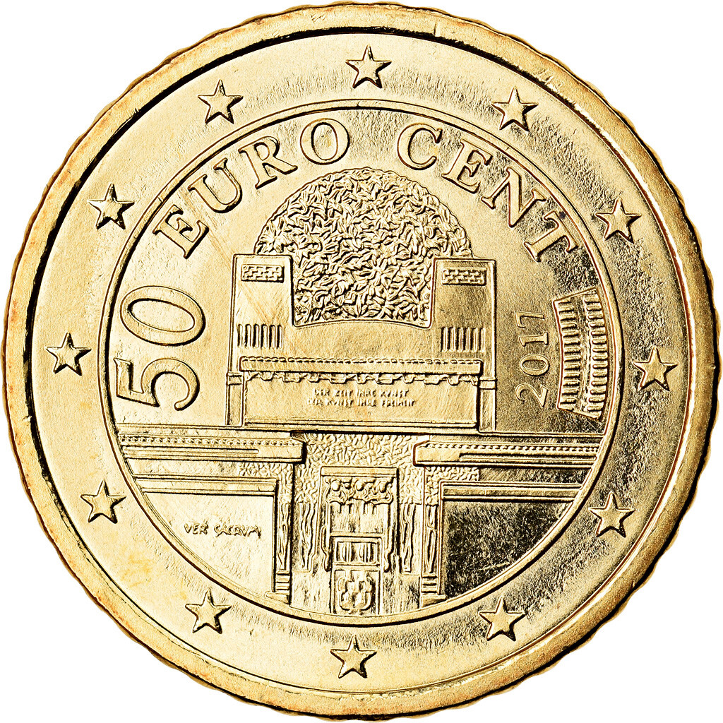790740] Austria, 50 Euro Cent, 2017, MS(63), Brass | eBay