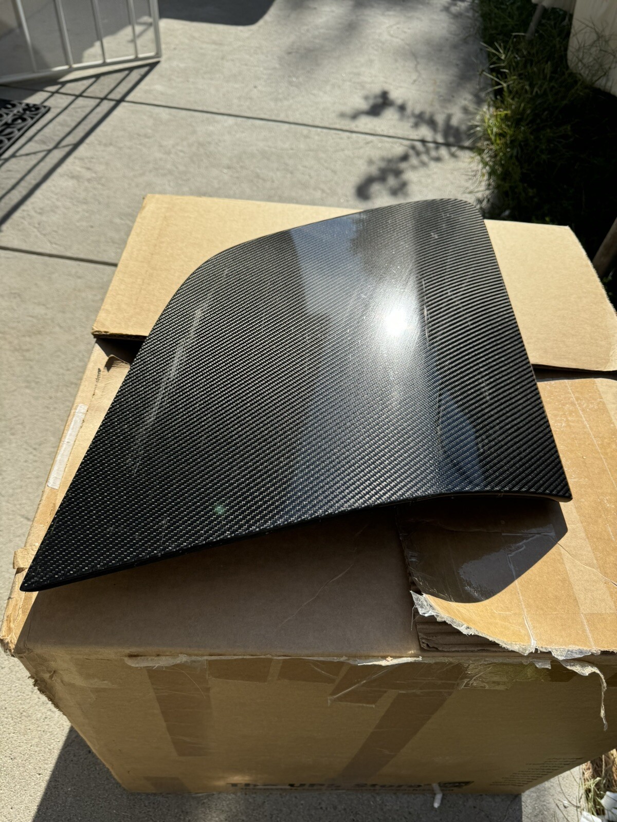 2017 2018 2019 2020 2022 Audi R8 Performance OEM RH Side Panel Blade CarbonFiber