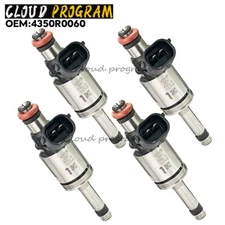 NEW 4 sets fuel injector 4350R0060 For Renault 1.2 Tce NISSAN Qashqai 1.2