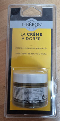 Goldwachs von Liberon - 30 ml Trianon (Gold) unechte Vergoldung Bronze Messing