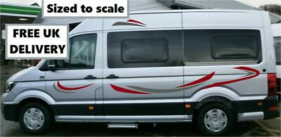 (Nr. 727) Wohnmobil Van Grafik Wohnmobil Aufkleber Wohnwagen Wohnmobil Aufkleber Universal Kits