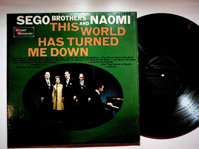 Sego Brothers & Naomi This World Has Turned Me Down Gospel Vinyl LP Record VG+