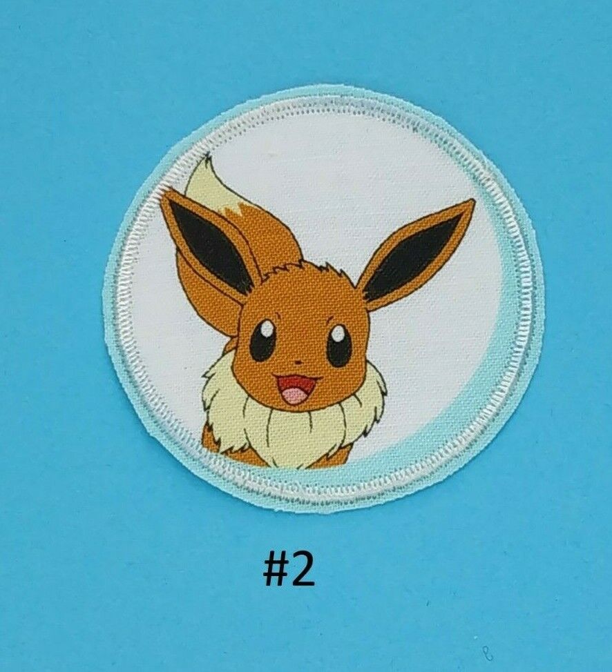 Eevee Pokemon Embroidery Design 