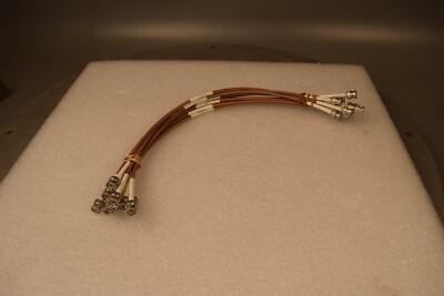 THERMAX  RG400 Silver BNC Male to BNC Male Coax RF Cable USA MIL M17/128 RG-400