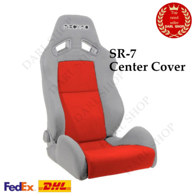 Seat Center & Backrest Center Cover for RECARO SR7 FK Fabric Red 1 Seat Japan