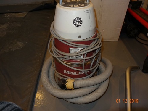 CRV Minuteman asbestos / lead vacuum