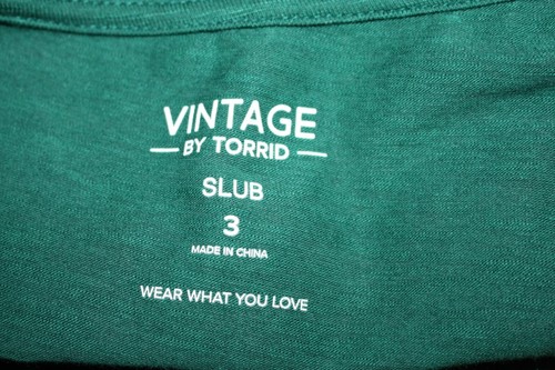 TORRID Blouse Womens 3 Tassled Green Babydoll Peasant Pullover Vintage Slub Top - Picture 2 of 16