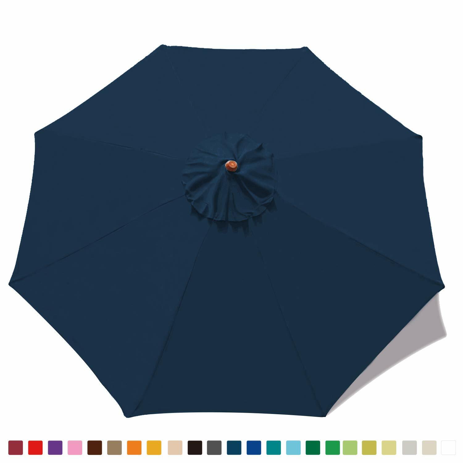 13 Ft Tan Market Patio Garden Umbrella Replacement Canopy Canvas Cover For Sale Online Ebay