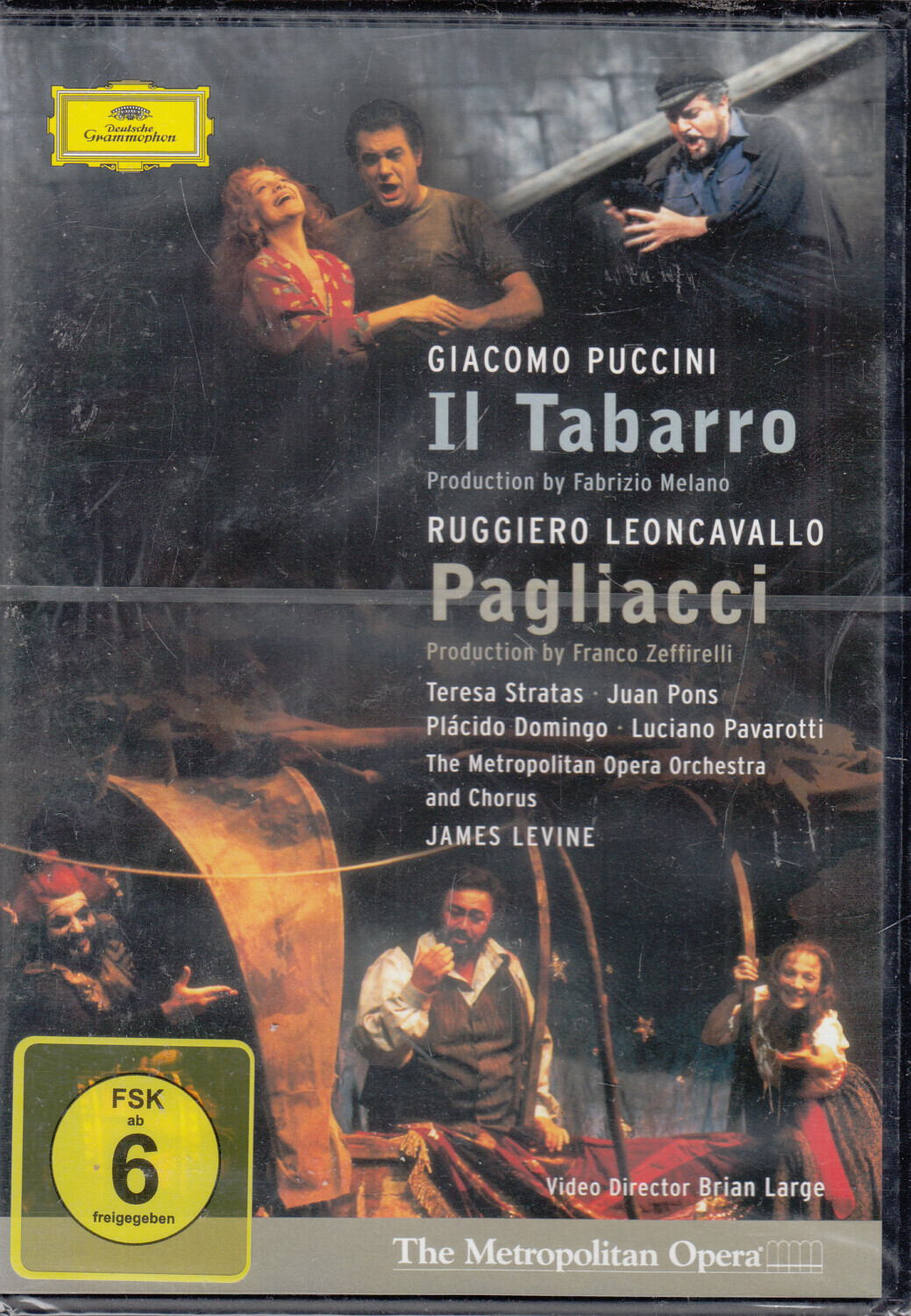 Il Tabarro di Puccini - Pagliacci di Leoncavallo. Metropolitan Opera Orchestr...
