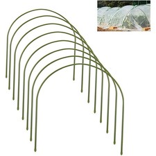 Greenhouse Plant Hoop Grow Garden Tunnel Hoop Support Hoops for Garden Stakes