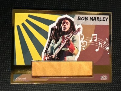 2025 Keepsake Bob Marley #102 Apparel Relic Legend Gold Foil Nice Patch Card