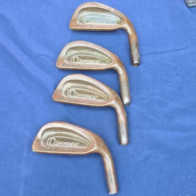 Vintage Copperhead Tour Model II Beryllium Iron Heads 3 4 5 8 Golf Club Heads