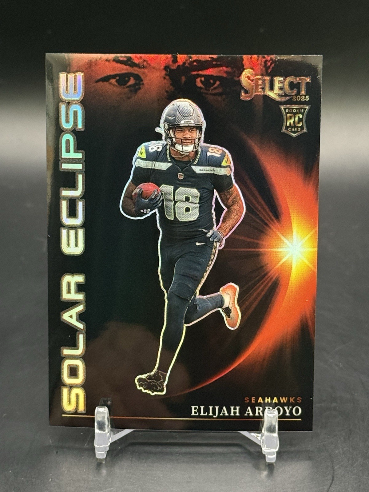 2025 Panini Select Solar Eclipse SSP Case Hit ELIJAH ARROYO RC SEA SEAHAWKS 🔥